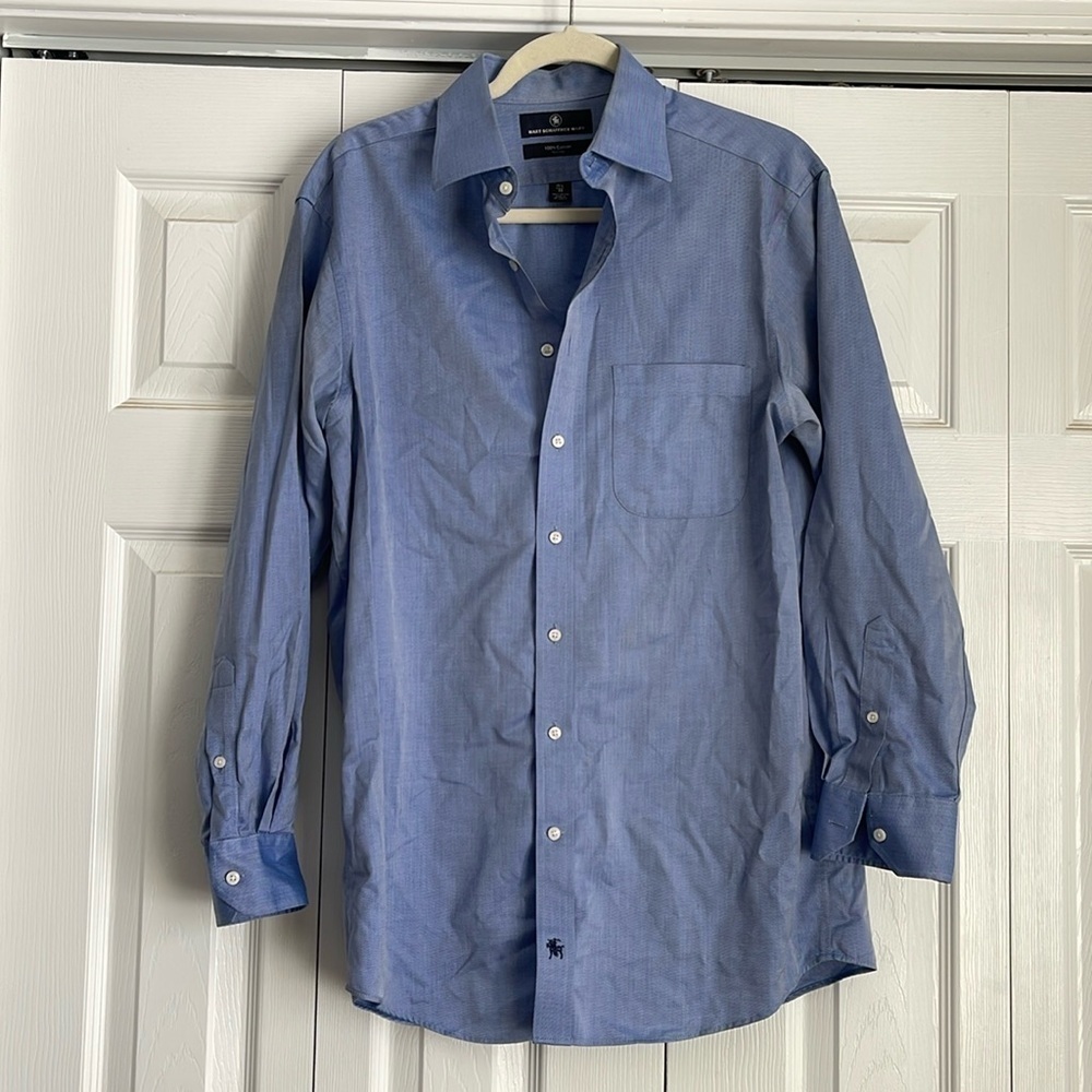 Hart Schaffner‎ Marx long sleeve button down casual shirt